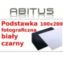 Podstawka fotograficzna akryl 100x200 biały czarny